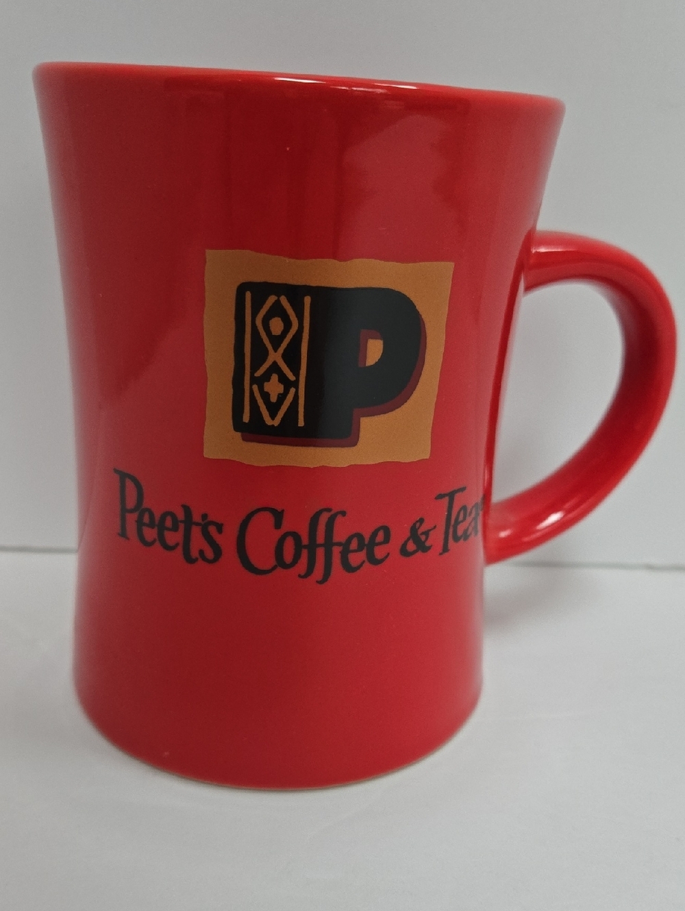 Peet's Coffee & Tea Red Logo Mug 14oz